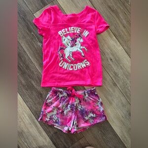 Girls Justice unicorn set size 5